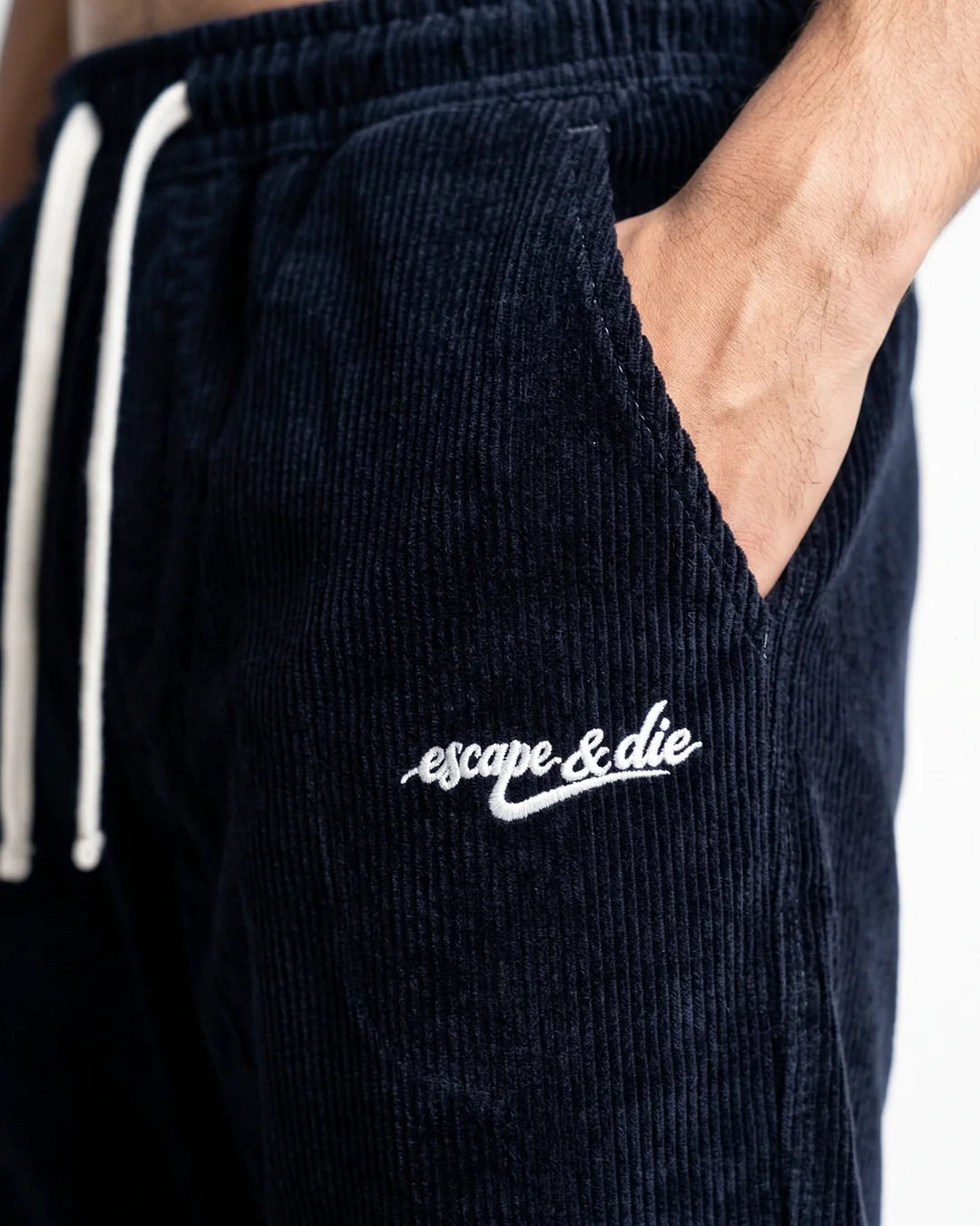 LAST ESCAPE CORDUROY SWEATPANTS