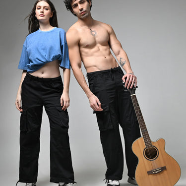 ORIGNAL BLACK CARGO PANTS