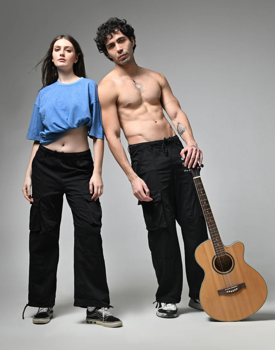 ORIGNAL BLACK CARGO PANTS