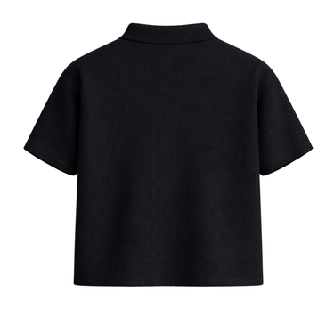 SIGNATURE WAFFLE BOXY POLO