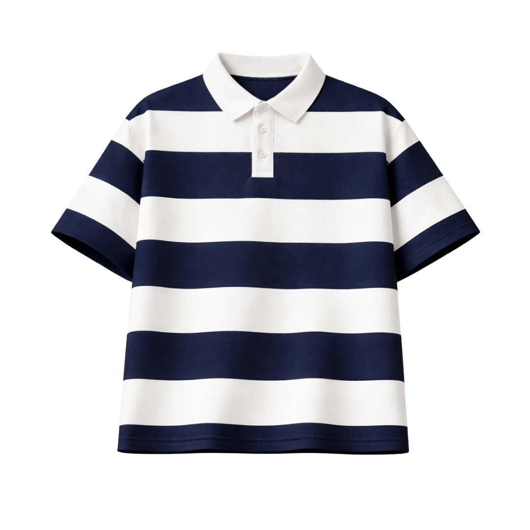 DEEP TIDE POLO TEE