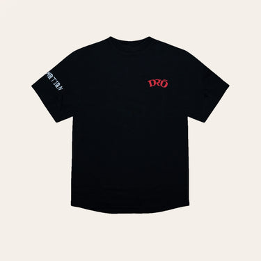 DRO BORROWED EXISTENCE TEE - JET BLACK