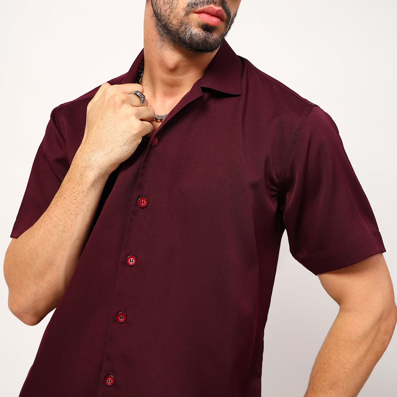 EDITABLE SHIRT - WINE
