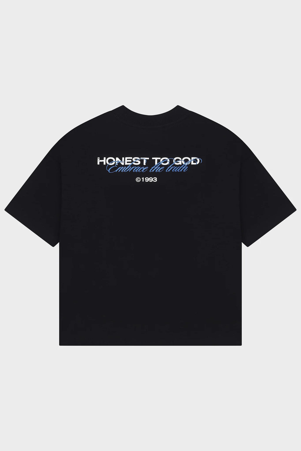 1993 EMBRACE BOX FIT TEE - BLACK