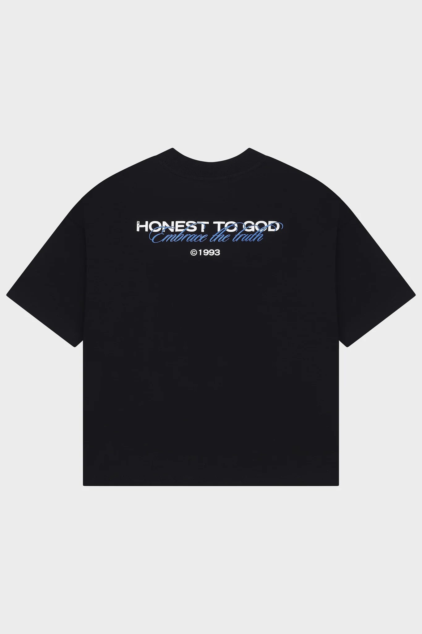 1993 EMBRACE BOX FIT TEE - BLACK