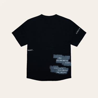 DRO BORROWED EXISTENCE TEE - JET BLACK