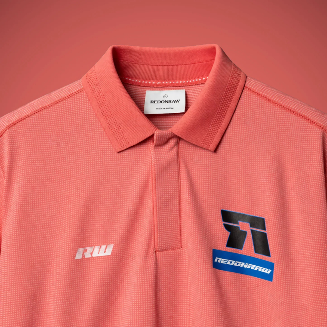 APEX POLO IN CORAL