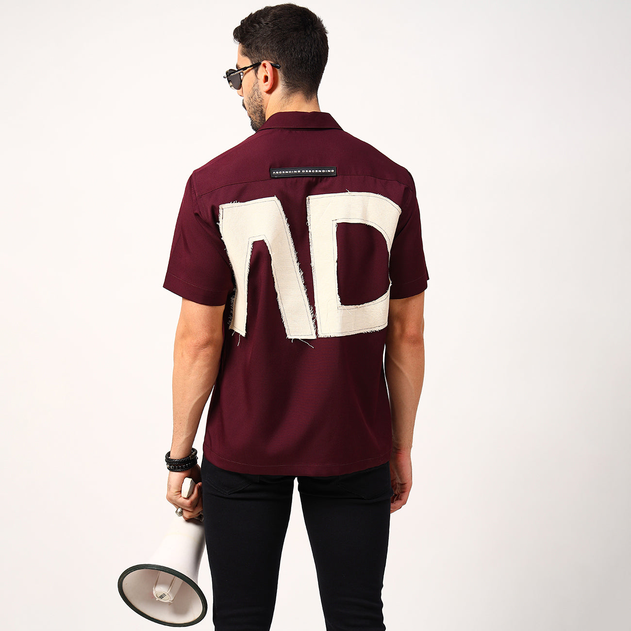 EDITABLE SHIRT - WINE