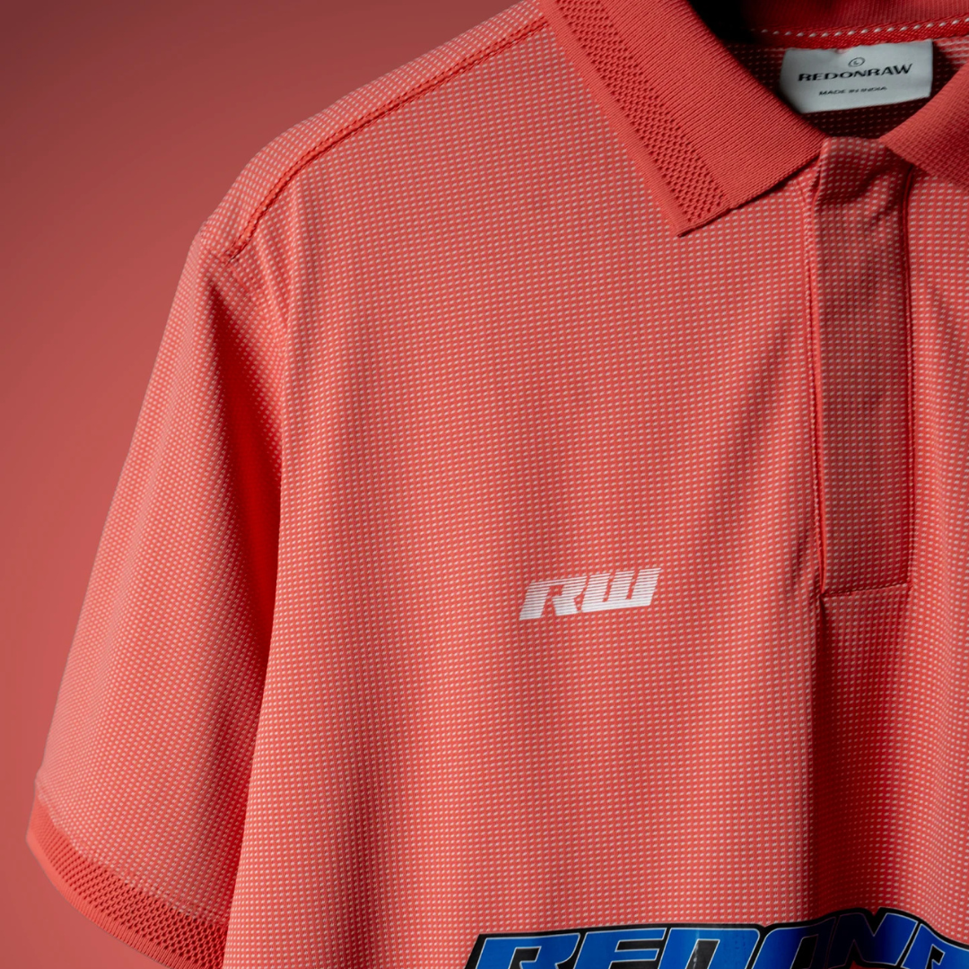 APEX POLO IN CORAL