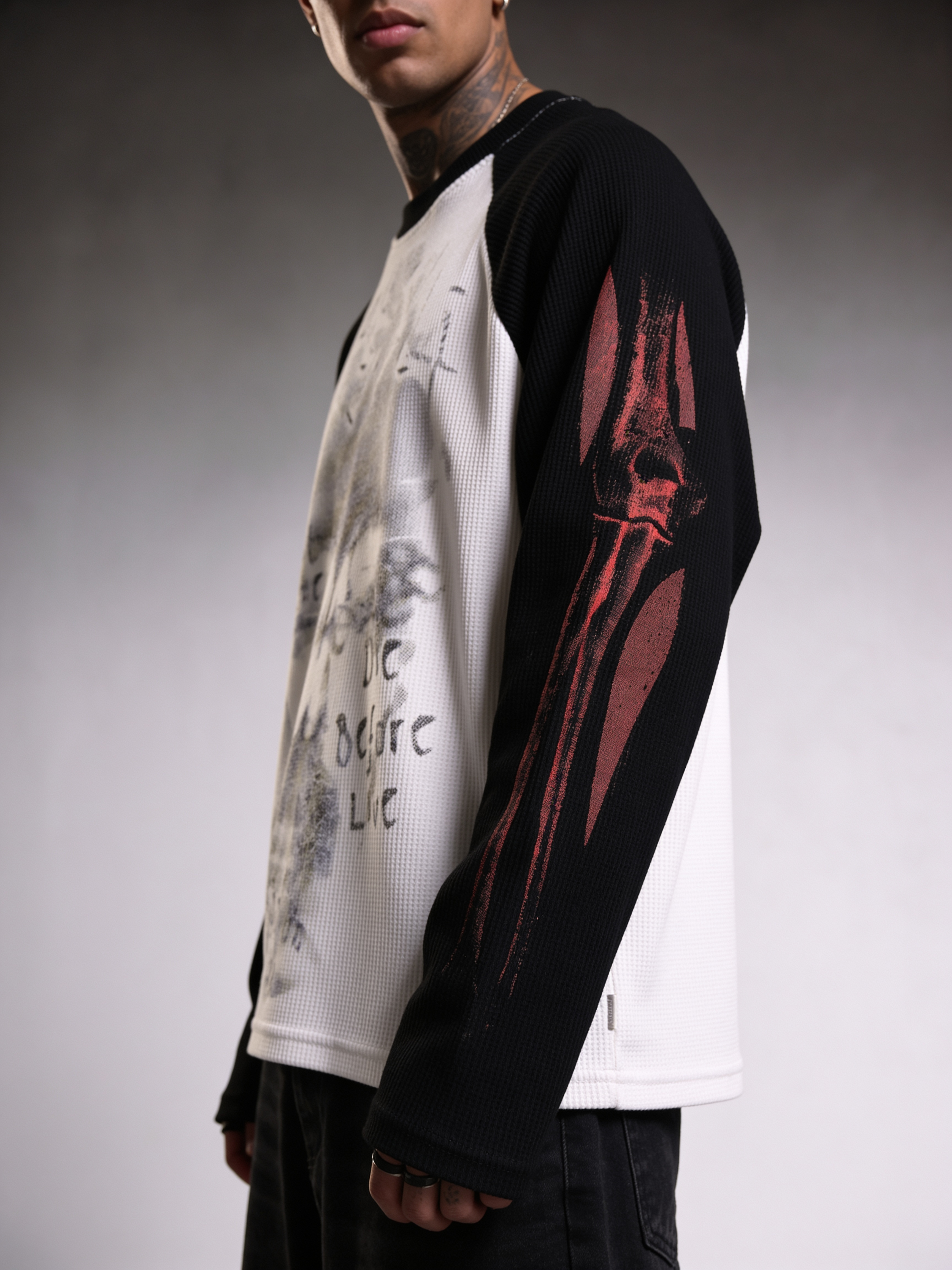 SAINT & SINNERS RAGLAN WAFFLE-thumbmail-6