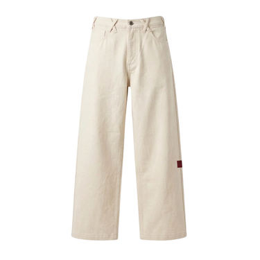 OFFDAY STRAIGHT WIDE LEG JEANS - CREAM