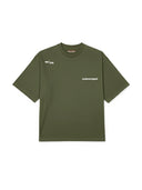 BASIC T-SHIRT IN MOSSGREEN TRICI