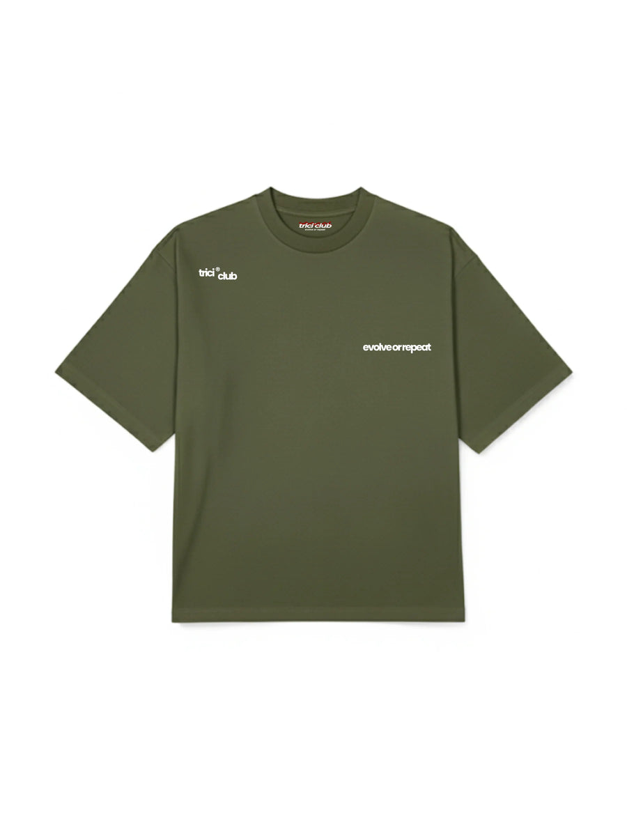 BASIC T-SHIRT IN MOSSGREEN
