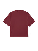 BASIC T-SHIRT IN CARMINEMARRON TRICI