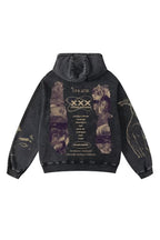 XXX TENTACION DESIGNED OVERSIZED HOODIE - VINTAGE