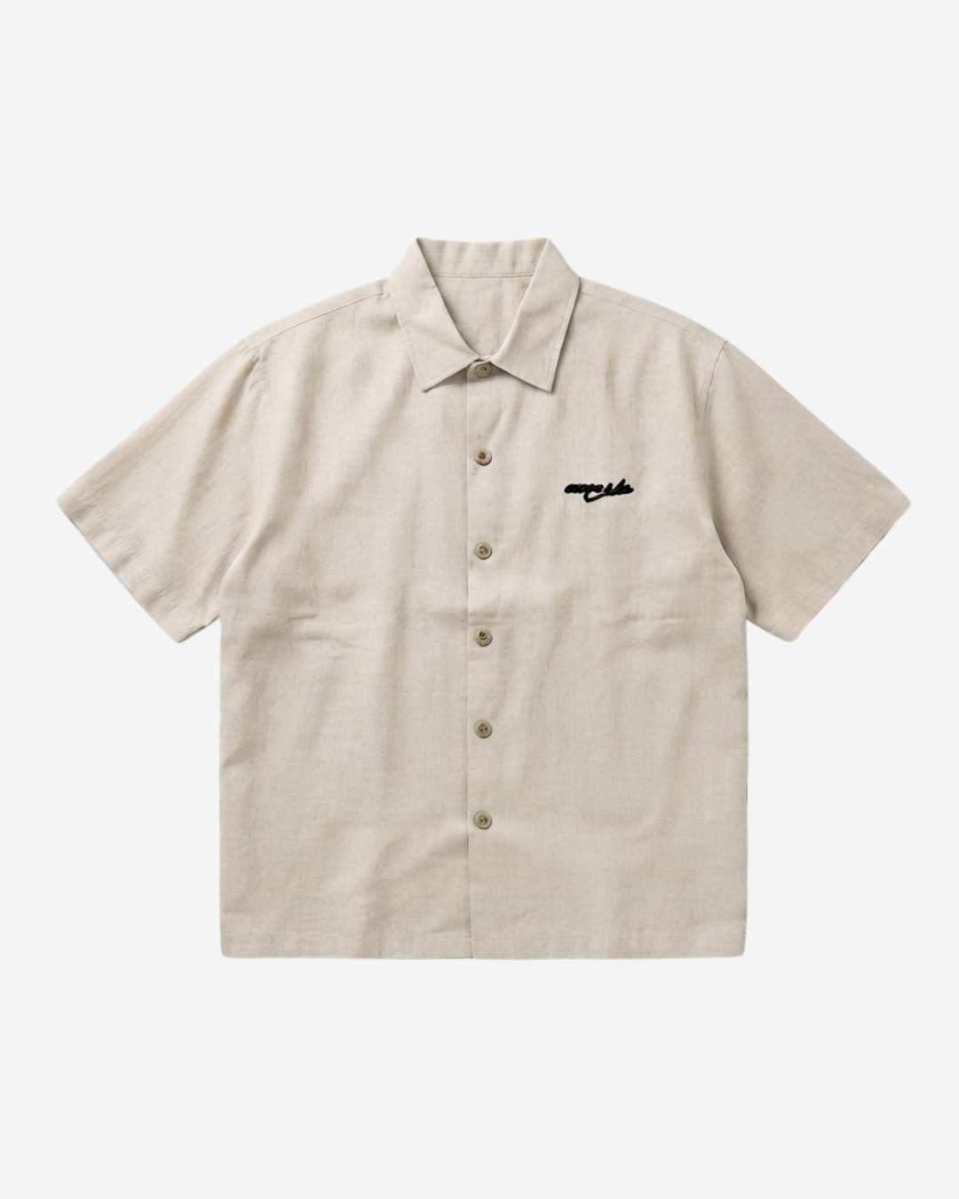 PURE ESCAPE LINEN SHIRT (BEIGE)