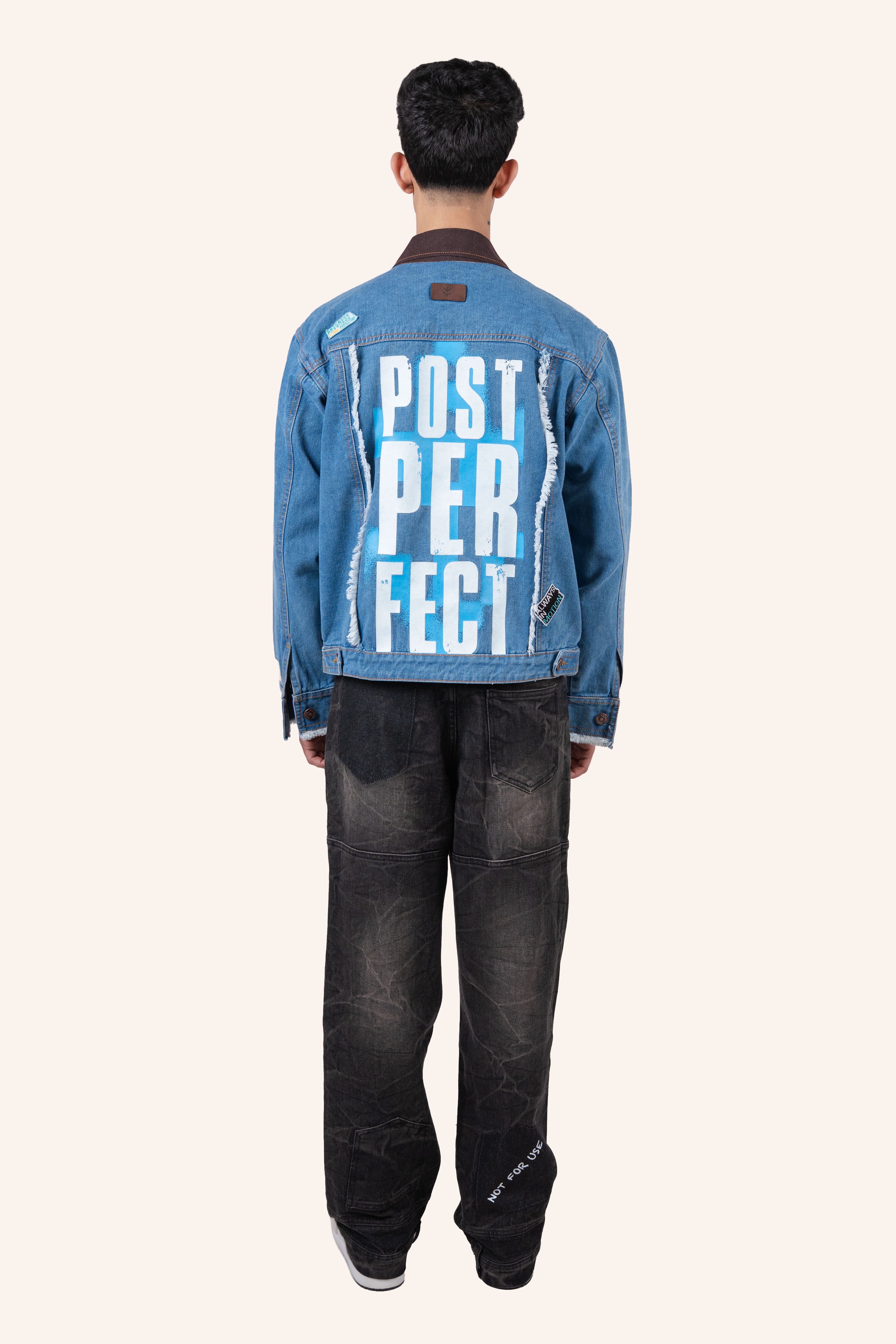 DRO BORN IN MUMBAI DENIM JACKET