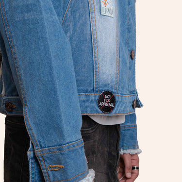 DRO BORN IN MUMBAI DENIM JACKET