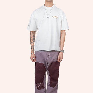 DRO BORROWED EXISTENCE TEE - WHITE