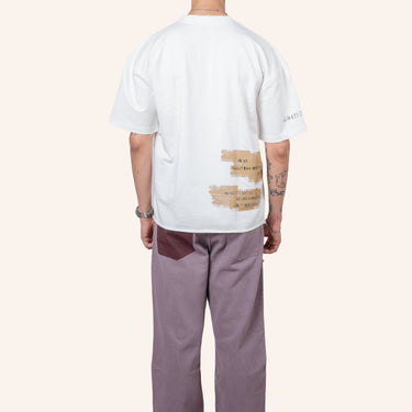 DRO BORROWED EXISTENCE TEE - WHITE