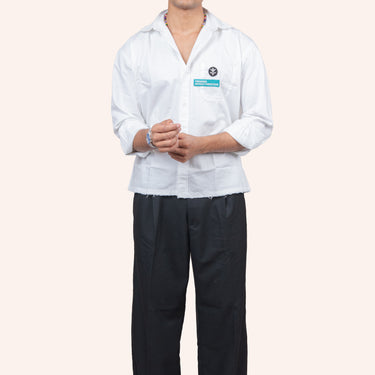 DRO REBEL WOVEN SHIRT - WHITE