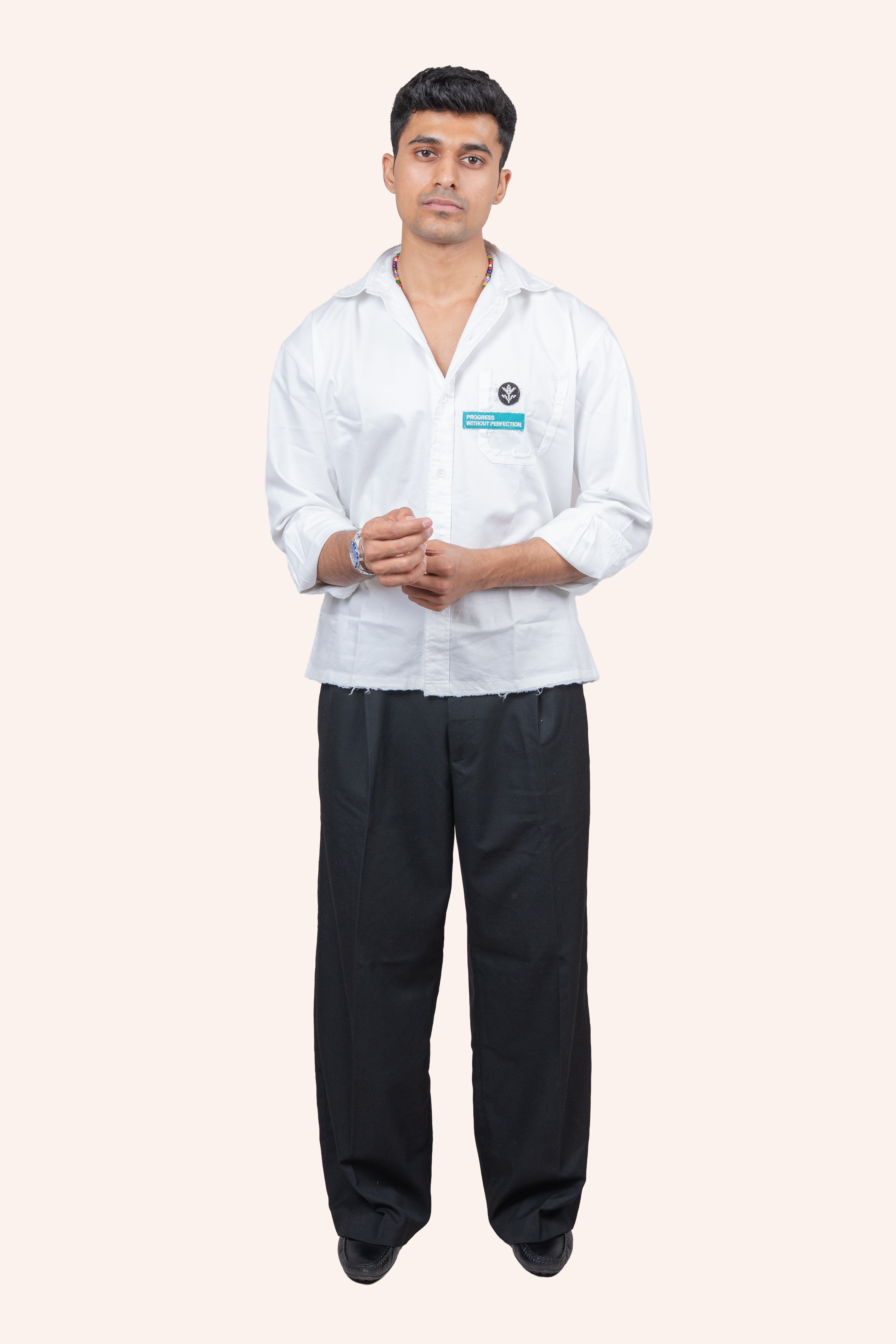 DRO REBEL WOVEN SHIRT - WHITE