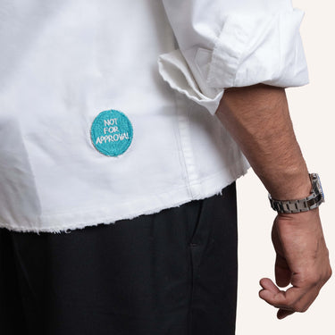 DRO REBEL WOVEN SHIRT - WHITE