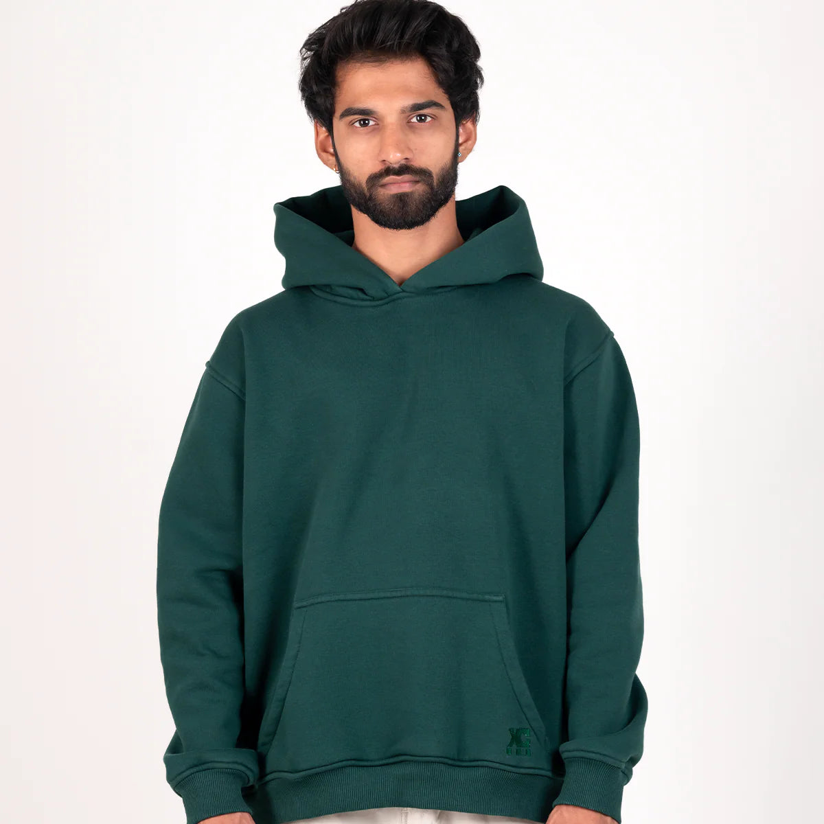 XC HOODIE - EMERALD GREEN