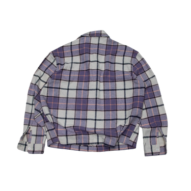 PURPLE CHECKERED SHIRT