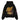 ASTRO WORLD DESIGNED OVERSIZED HOODIE - BLACK