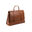 THE CONVERTIBLE WORK BAG : HANDBAG, BACKPACK TO SHOULDER TOTE - MOCHA ELEGANCE STROKES GALLERY