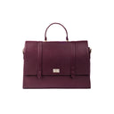 THE CONVERTIBLE WORK BAG : HANDBAG, BACKPACK TO SHOULDER TOTE - BURGUNDY BELLE STROKES GALLERY