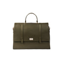 THE CONVERTIBLE WORK BAG : HANDBAG, BACKPACK TO SHOULDER TOTE - OLIVE OPULENCE STROKES GALLERY