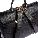 COMPACT CONVERTIBLE WORK BAG FOR 14" LAPTOPS - CHARCOAL CHIC STROKES GALLERY