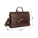 COMPACT CONVERTIBLE WORK BAG FOR 14" LAPTOPS - MAHOGANY MYSTIQUE STROKES GALLERY