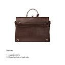 COMPACT CONVERTIBLE WORK BAG FOR 14" LAPTOPS - MAHOGANY MYSTIQUE STROKES GALLERY