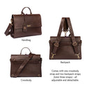 COMPACT CONVERTIBLE WORK BAG FOR 14" LAPTOPS - MAHOGANY MYSTIQUE STROKES GALLERY