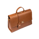 COMPACT CONVERTIBLE WORK BAG FOR 14" LAPTOPS - MOCHA ELEGANCE STROKES GALLERY