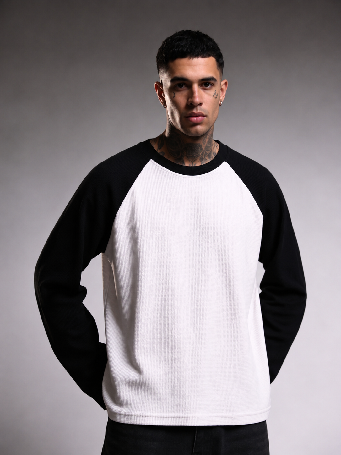 ESSENTIAL RAGLAN WAFFLE-thumbmail-3