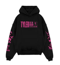 TYLER THE CREATOR DESIGNED OVERSIZED HOODIE - BLACK