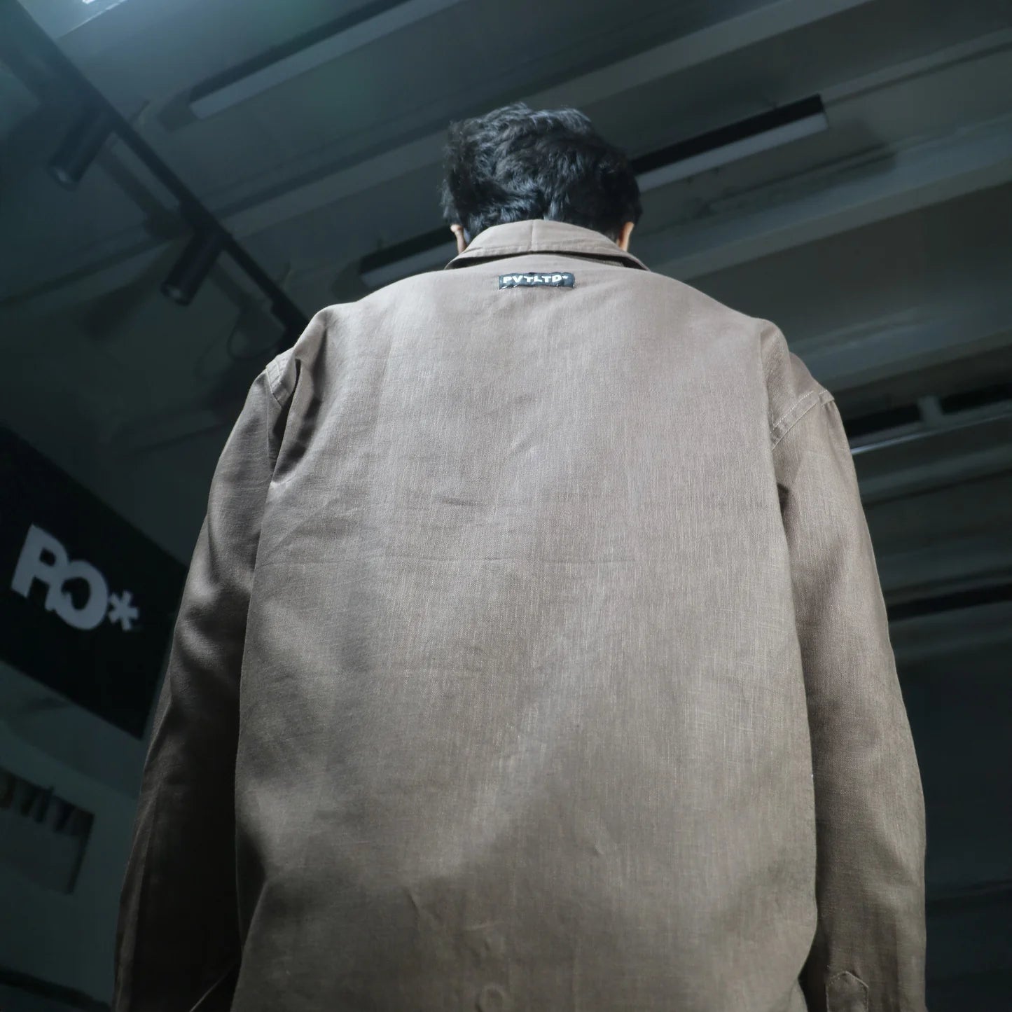 BROWN LINEN SHIRT