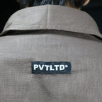 BROWN LINEN SHIRT