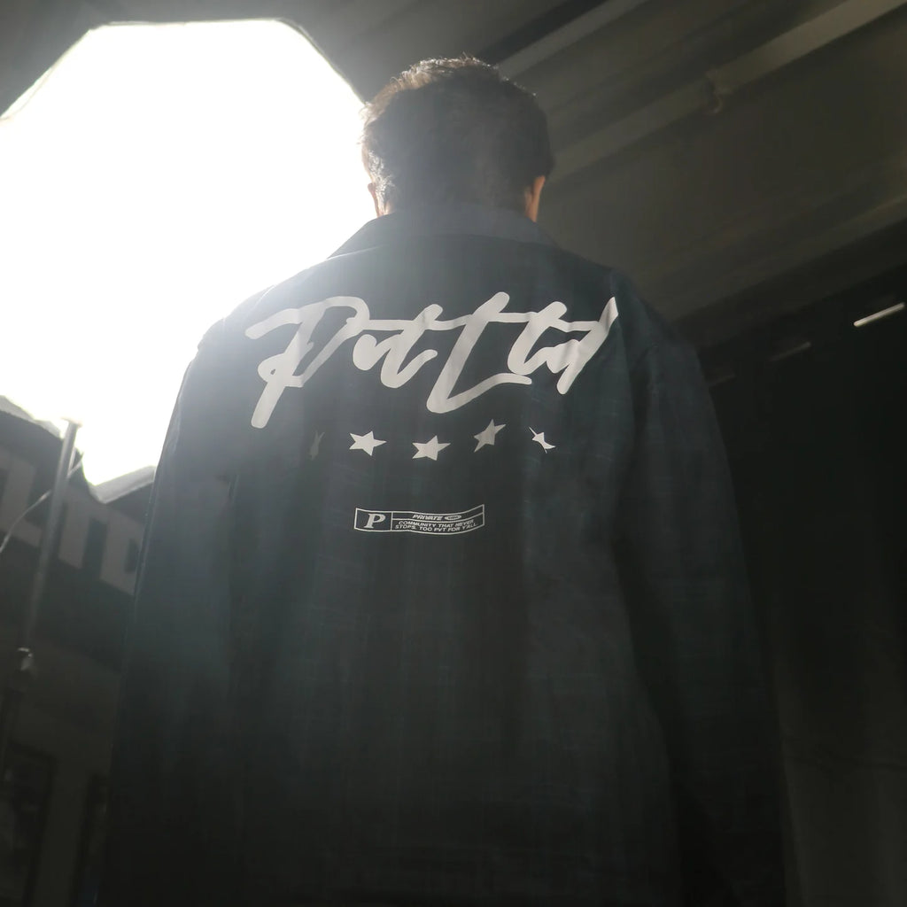BLAZE GRID ZIP UP