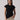 BLACK REVERSIBLE EXPOSED STITCH TOP