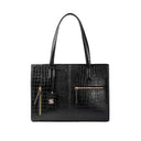 CHARCOAL CHIC AMIRA TOTE BAG FOR 16' LAPTOPS STROKES GALLERY
