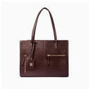 MAHOGANY MYSTIQUE AMIRA TOTE BAG FOR 16' LAPTOPS STROKES GALLERY