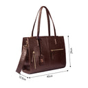 MAHOGANY MYSTIQUE AMIRA TOTE BAG FOR 16' LAPTOPS STROKES GALLERY