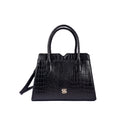 CHARCOAL CHIC POISE HANDBAG STROKES GALLERY