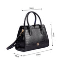 CHARCOAL CHIC POISE HANDBAG STROKES GALLERY