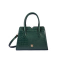 EMERALD ELEGANCE POISE HANDBAG STROKES GALLERY